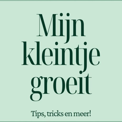 mijn kleintje groeit!