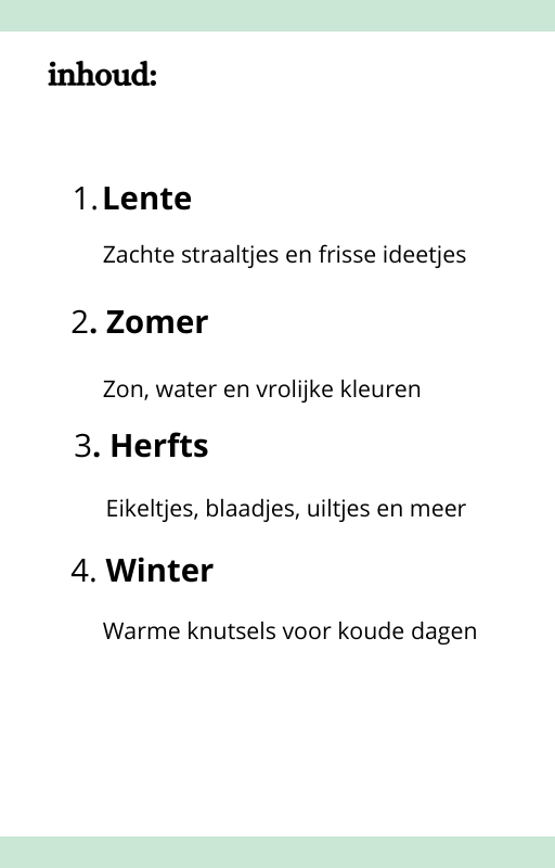 60 knutsel activiteiten voor baby's