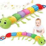 Structuren en geluiden rups speelgoed voor baby
