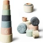 Siliconen stapel bekers