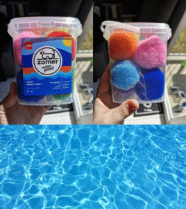 splashballen en water om mee te spelen buiten met een kind