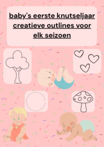 knutsel ebook voor babys', dreumes en peuter om lekker te knutselen met alle seizoenen