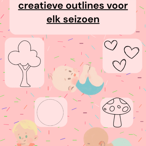 knutsel ebook voor babys', dreumes en peuter om lekker te knutselen met alle seizoenen
