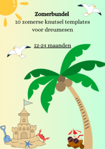 download zomerknutselbundel voor dreumesen om te knutselen