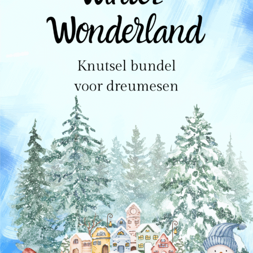 winter knutselbundel voor dreumesen