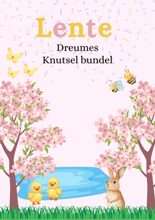 Lente knutselbundel voor dreumesen