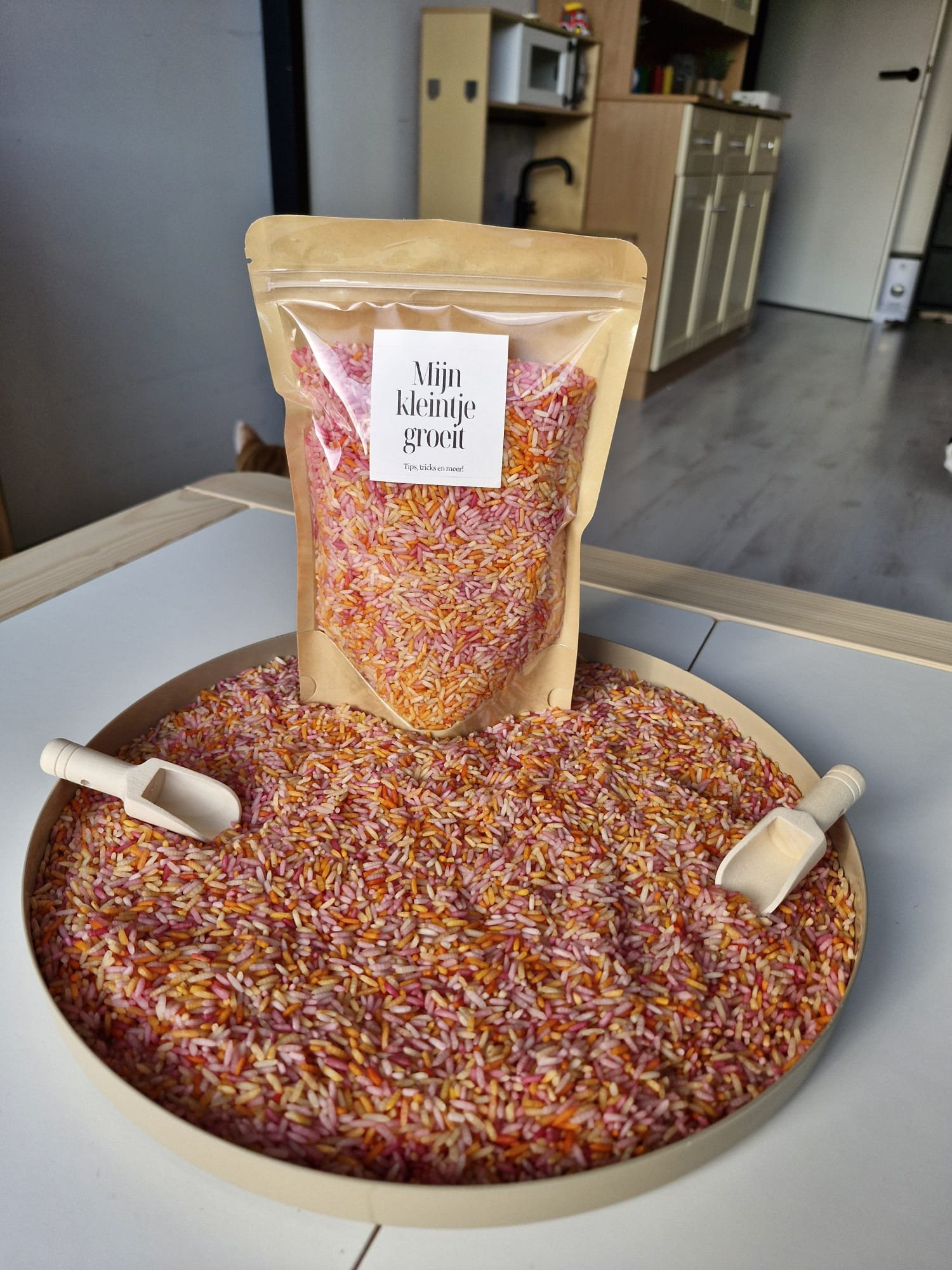 Sensorische rijst sunset (500 g) - mijnkleintjegroeit