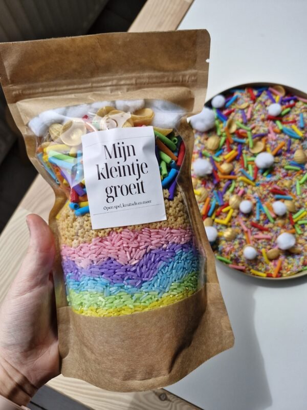 Sensorische regenboog mix (extra's)