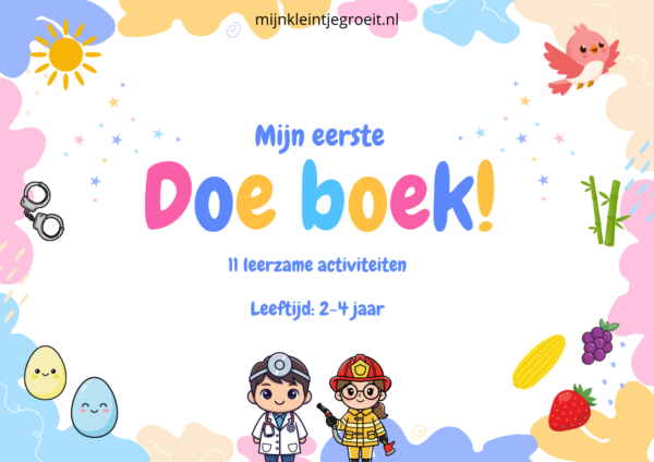 Mijn eerste Doe Boek 2-4 Printbaar Doeboek