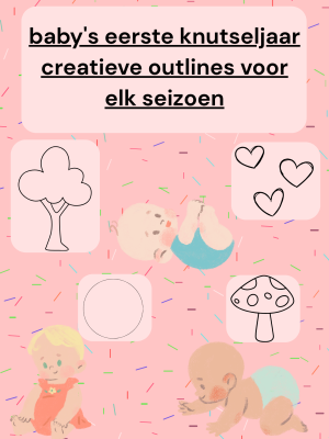 knutsel ebook voor babys', dreumes en peuter om lekker te knutselen met alle seizoenen