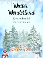 winter knutselbundel voor dreumesen