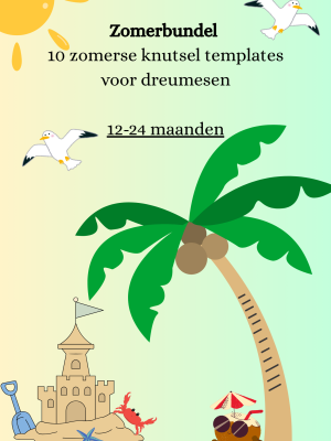 download zomerknutselbundel voor dreumesen om te knutselen
